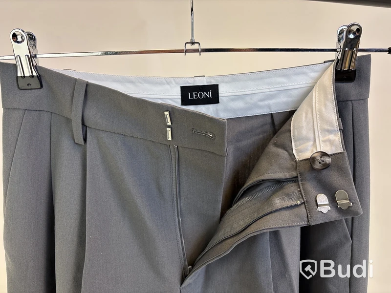 Byxor Leoni Bohdi Trousers, grå, stl. S - By Nathalie Schuterman, Design Filippa Fuxe