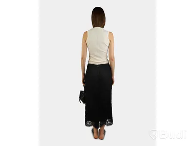 Kjol Nathalie Schuterman, Eden Lace, svart, stl. 34