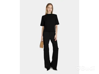 Top Nathalie Schuterman, Anny T-Shirt Black, stl. 34