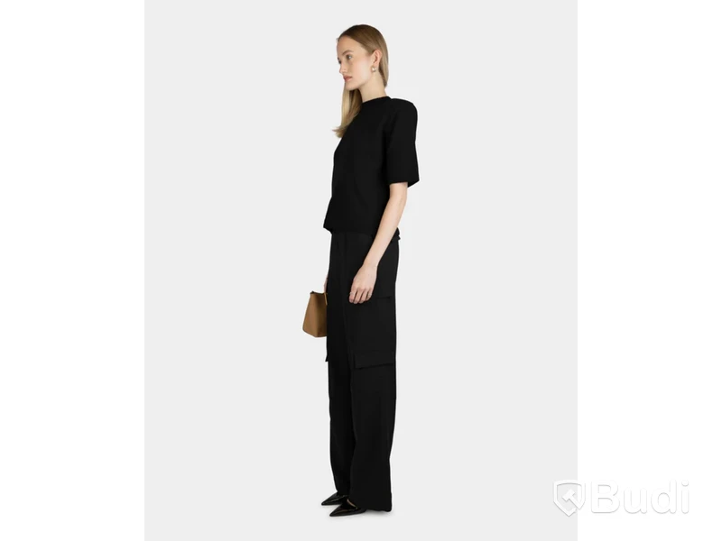 Top Nathalie Schuterman, Anny T-Shirt Black, stl. 34