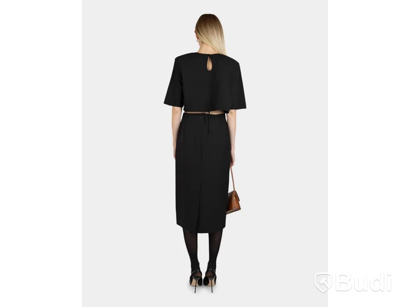 Top Nathalie Schuterman, Wool Fanny Top Black, stl. 36