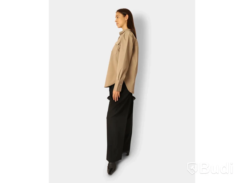 Skjorta Nathalie Schuterman, Mathilde Shirt With Pockets Beige, stl. 36