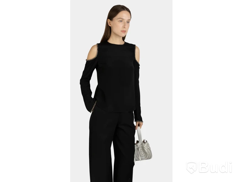 Top Nathalie Schuterman, Louisa top, svart, stl. 40