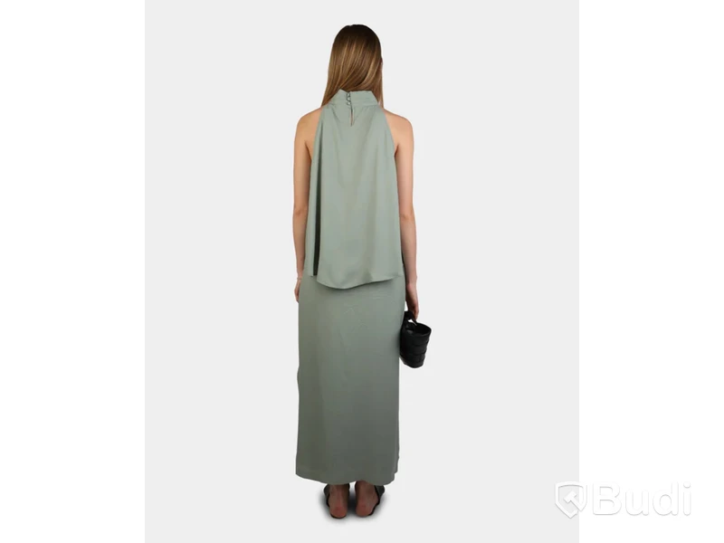 Kjol Nathalie Schuterman, Poem Draped skirt sage, stl. 36