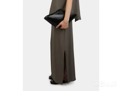 Kjol Nathalie Schuterman, Poem Draped Skirt Taupe, stl. 36