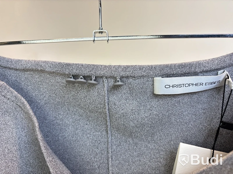 Kjol Christopher Esber, Crystal Lattice Knit Skirt, stl. M