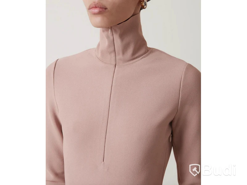 Klänning Alaia, Angie Knit Half Zip Dress, stl. 38