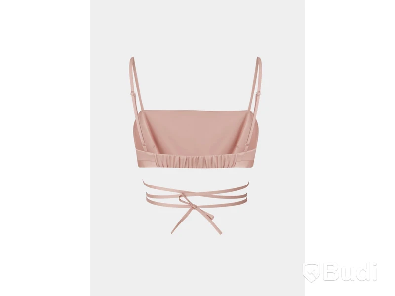 Top Nathalie Schuterman, Satin Bra Top Pink, stl. S