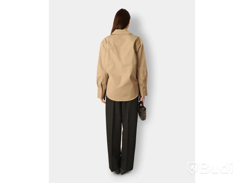 Skjorta Nathalie Schuterman, Mathilde Shirt With Pockets Beige, stl. 36