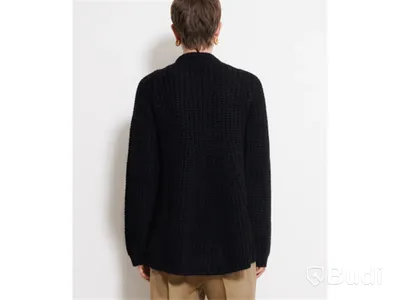 Stickad tröja Teurn, Alra sweater, svart, stl. XS