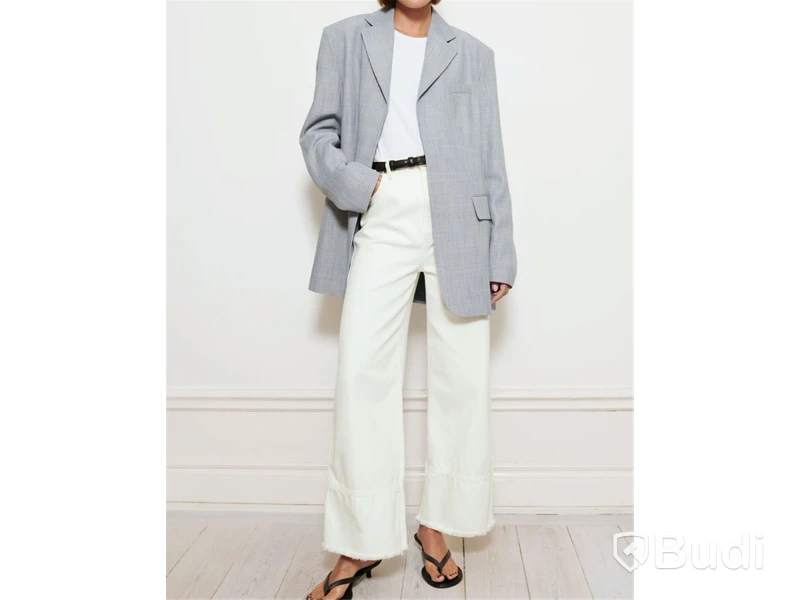 Jeans Teurn, Elaine denim, vit, stl. 34