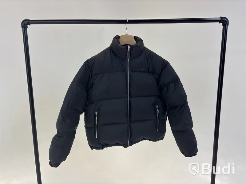 Vinterjacka Eytys Reversible, svart/navy, stl. dam 36/herr 46