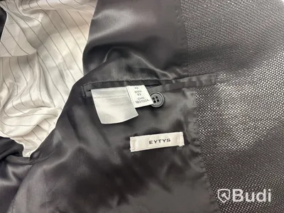 Kavaj/kappa Eytys Unisex, stl. dam 42/herr 52, svart