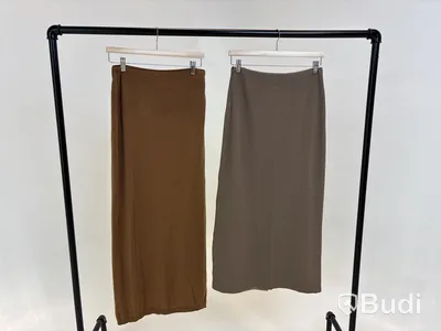 2 st. Kjolar Leoni, brun och beige, stl. XS - By Nathalie Schuterman, Design Filippa Fuxe