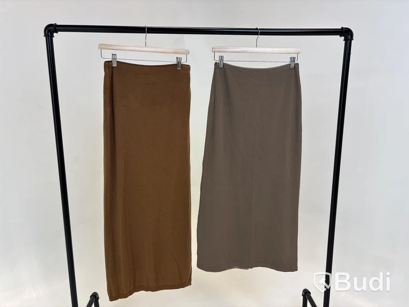 2 st. Kjolar Leoni, brun och beige, stl. XS - By Nathalie Schuterman, Design Filippa Fuxe