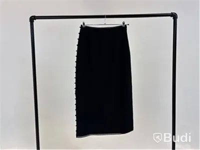 Tvådelad Set med topp och kjol, Leoni, vit/svart stl. S - By Nathalie Schuterman, Design Filippa Fuxe