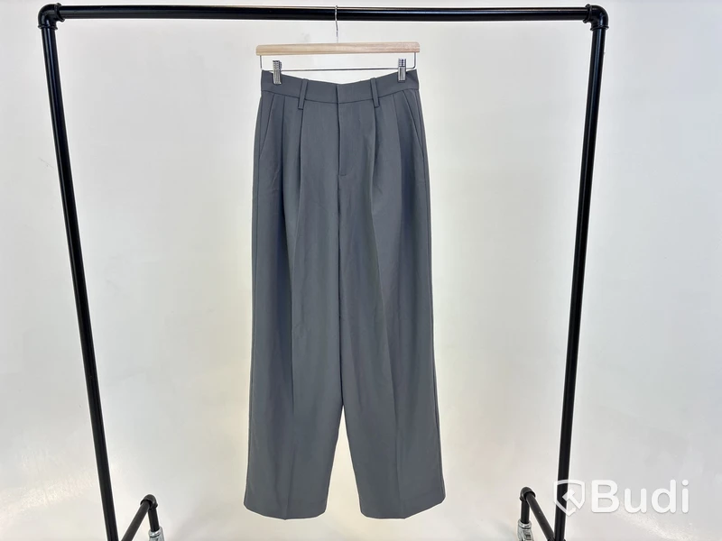 Byxor Leoni Bohdi Trousers, grå, stl. XS - By Nathalie Schuterman, Design Filippa Fuxe