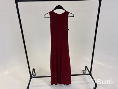 Klänning Leoni Oeuvre Draped Dress, röd, stl. S - By Nathalie Schuterman, Design Filippa Fuxe