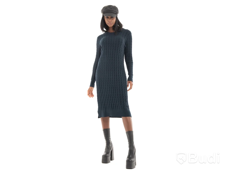 Kabelstickad Klänning Gant Twisted Cable Dress, stl. L