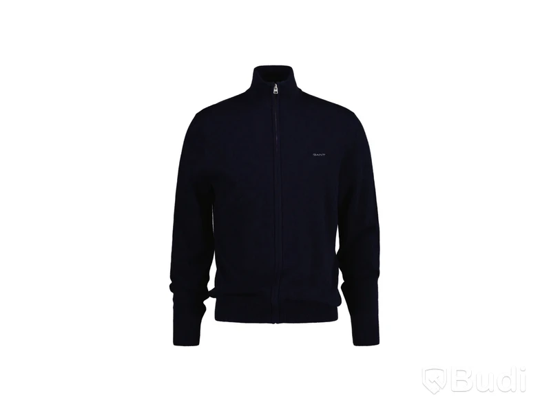 Tjocktröja Gant Extrafine Lambswool Zip Cardigan, stl. S