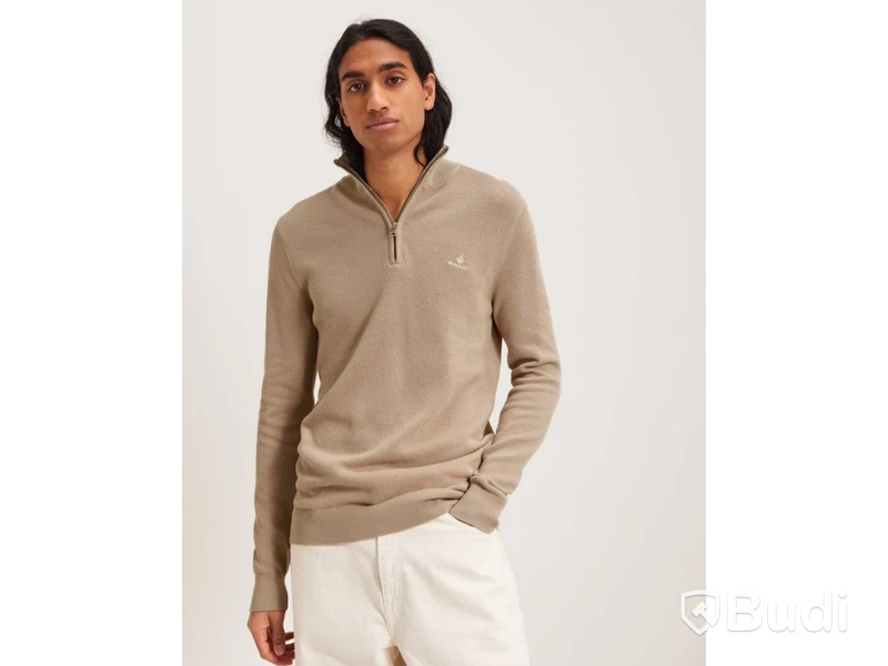 Tröja Gant Cotton Pique Half Zip, stl. XXXL