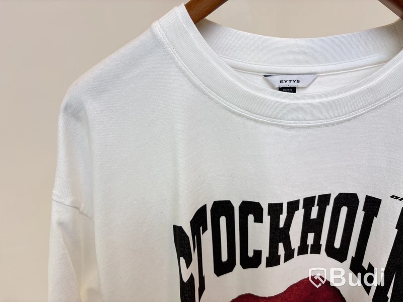 T-shirt Eytys, stl. dam XL, herr L