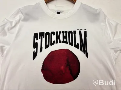 T-shirt Eytys, stl. dam XL, herr L