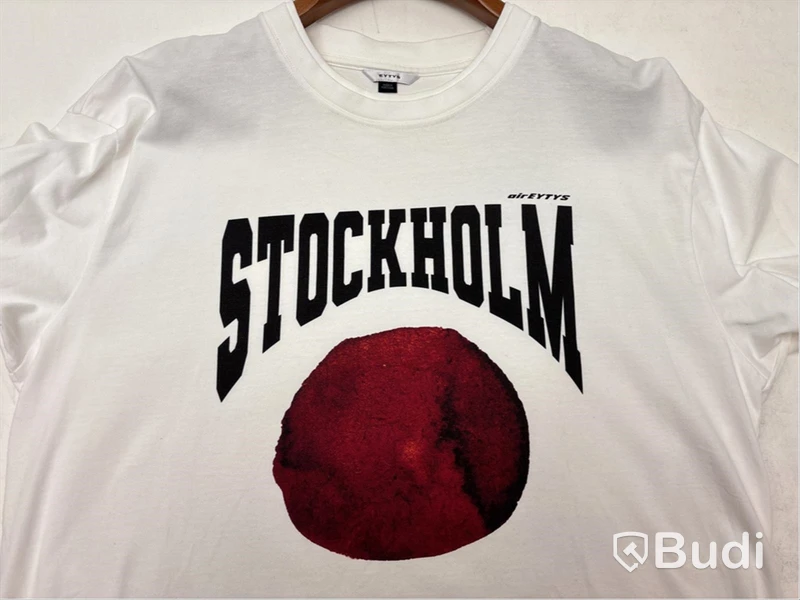 T-shirt Eytys, stl. dam XL, herr L