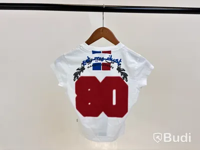 Croppad t-shirt Eytys, stl. dam S, herr XS