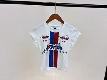 (NY) Croppad t-shirt Eytys, stl. dam S, herr XS