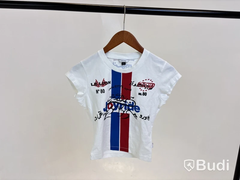 Croppad t-shirt Eytys, stl. dam S, herr XS
