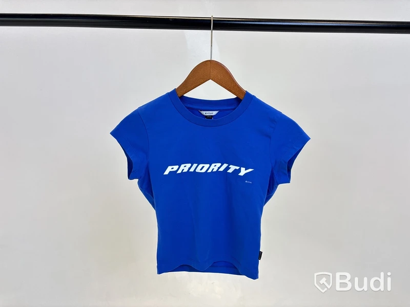 Croppad T-shirt Eytys, stl. dam S, herr XS