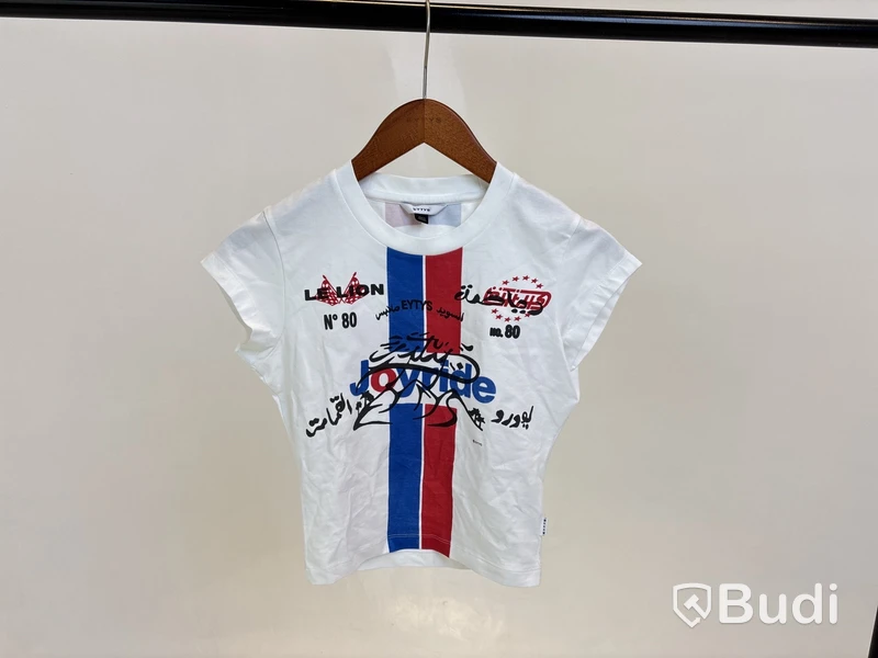 Sample T-shirt Eytys, stl. dam S, herr XS