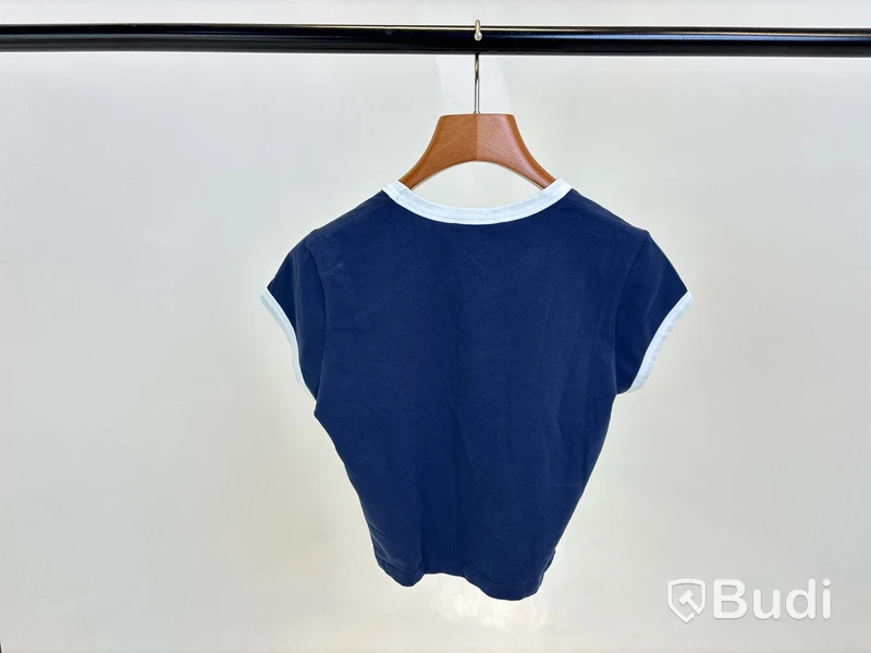 Croppad T-shirt Eytys, stl. dam M, herr S