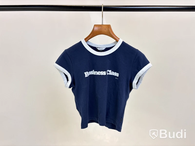 Croppad T-shirt Eytys, stl. dam M, herr S