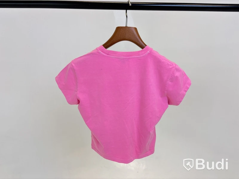 Croppad t-shirt Eytys, stl. dam XL, herr L