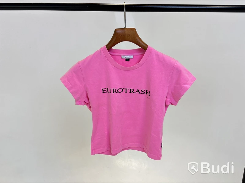 Croppad t-shirt Eytys, stl. dam XL, herr L