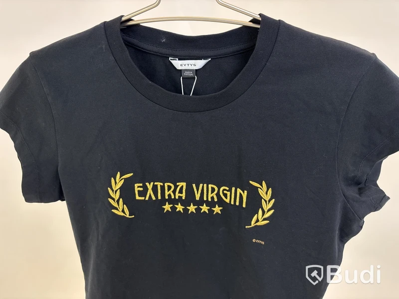 Croppad t-shirt Eytys, stl. dam L, herr M