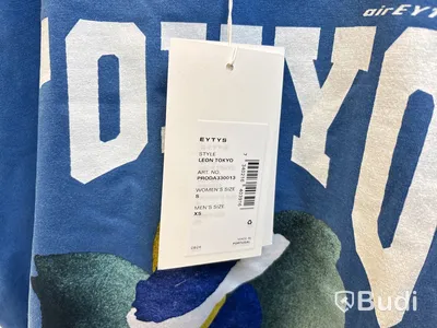 T-shirt Eytys, stl. dam S, herr XS
