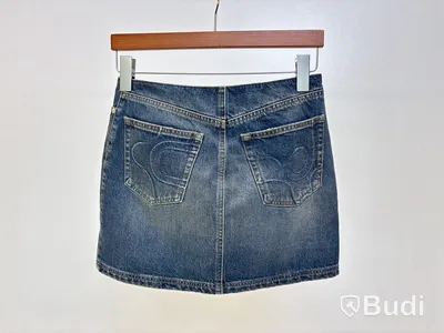 Kjol Denim MIini, stl. 26/34