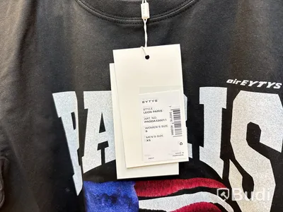 T-shirt Eytys, stl. dam S herr XS