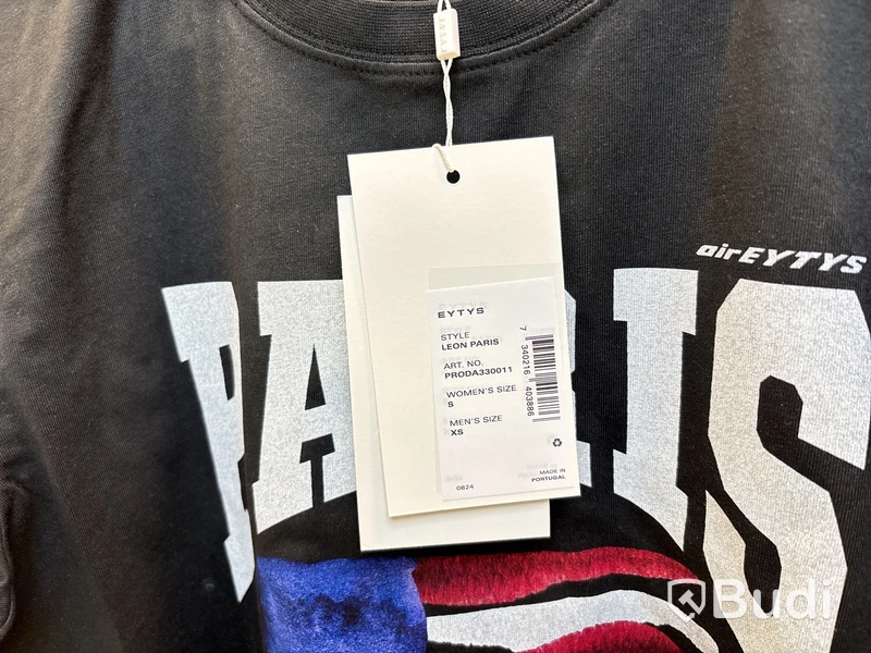 T-shirt Eytys, stl. dam S herr XS
