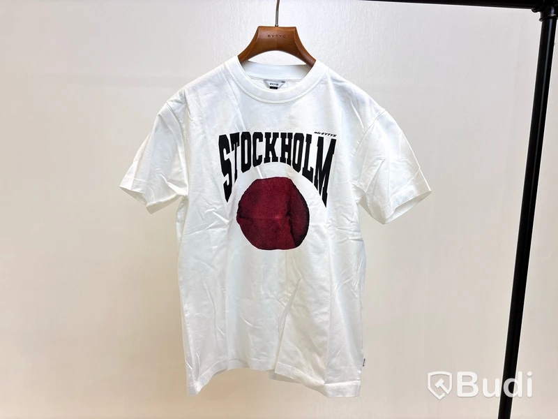 T-shirt Eytys, stl. dam S, herr XS