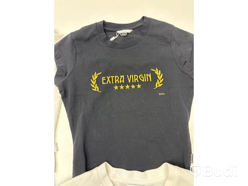 4 st. Croppade t-shirts (NY) Eytys, stl. dam S, herr XS