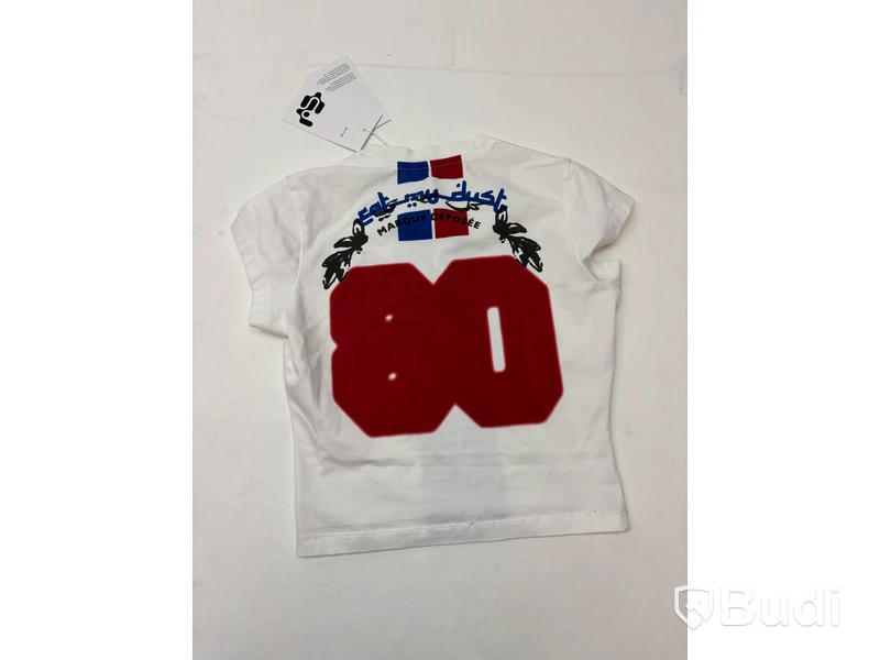 4 st. Croppade t-shirts (NY) Eytys, stl. dam S, herr XS