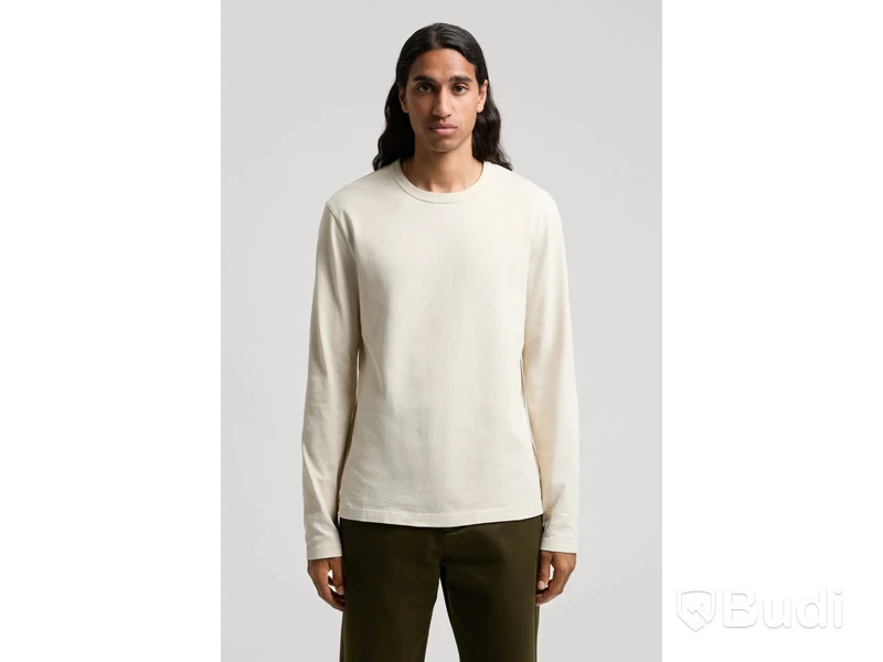 The long sleeve T-shirt NN.07, off white/ beige, stl. L