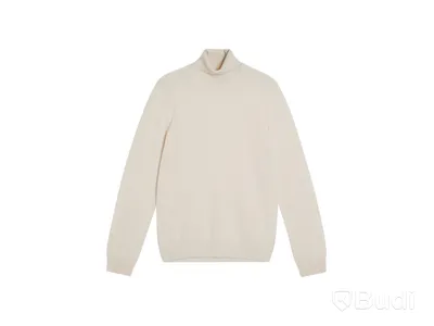 Turtleneck i Merino ull J.Lindeberg, beige, stl. XL