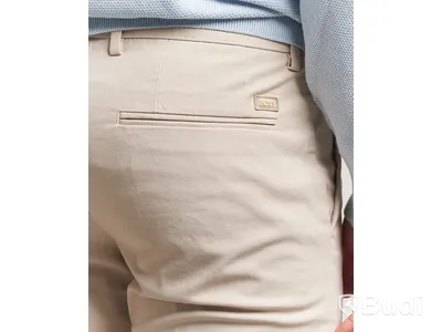 Slim fit H-kaiton byxor Boss Black, beige, stl. 38