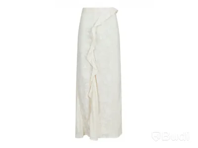 Burnout maxi skirt Neo Noir, off-white, stl. 38