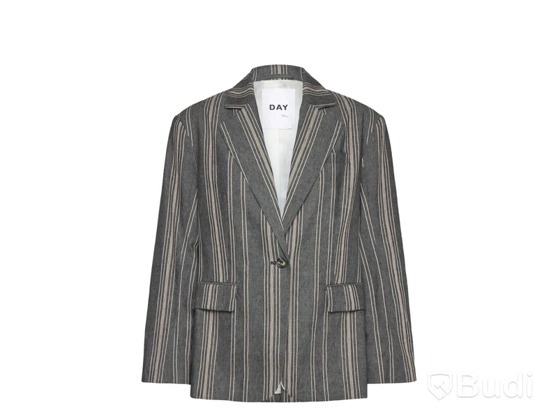 Kavaj Musetta Stripe Day Birger et Mikkelsen grå/blå/svart, stl. 36